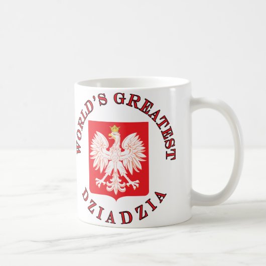Mug Plus grand Dziadzia du monde (Droite)