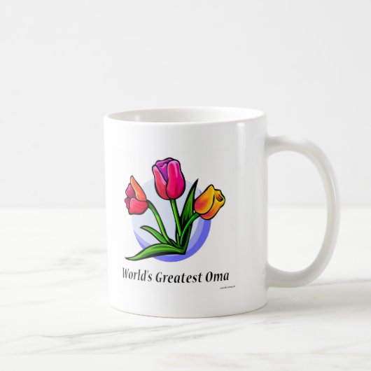 Mug Plus grand Oma du monde (Droite)
