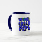 Mug Plus grand Pepaw du monde (Devant gauche)