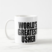 Mug Plus grand Usher du monde (Gauche)