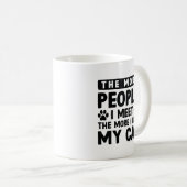Mug Plus je rencontre de gens (Devant droit)
