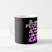 Mug Plus Je Rencontre De Personnes, Plus J'Aime Mon Ch (Devant gauche)