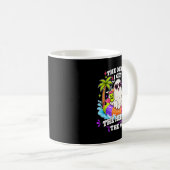 Mug Plus je vieillis plus je deviens infernal plus non (Devant droit)