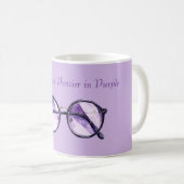 Mug Plus jolie en violet (Devant droit)