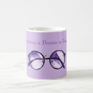 Mug Plus jolie en violet
