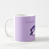 Mug Plus jolie en violet (Gauche)