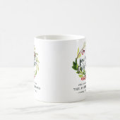 Mug plus joyeux noël aquarelle rouge baies feuillage (Centre)