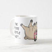 Mug Plus les personnes je rencontre les plus amour d'I (Devant gauche)