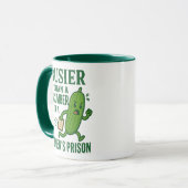 Mug Plus occupé qu'un concombre dans une prison de fem (Devant gauche)