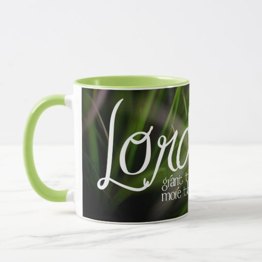 Mug Plus que je ne peux accomplir (Gauche)