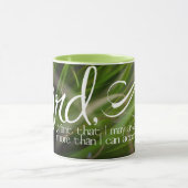 Mug Plus que je ne peux accomplir (Centre)