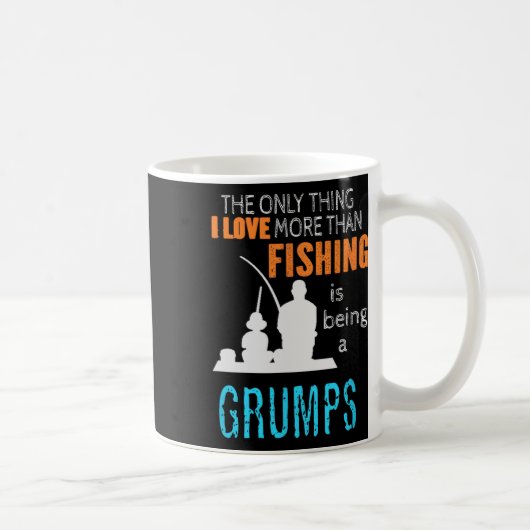 Mug Plus que l'amour des groupes de pêche spécial gran (Droite)