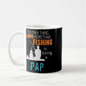 Mug Plus que l'amour Pap de pêche spécial grand-père (Gauche)