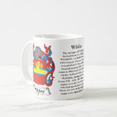 Mug Plus sauvage, l'origine, la signification et la (Devant gauche)