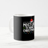 Mug Plus susceptible d'apporter la joie de Noël (Devant gauche)