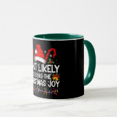 Mug Plus susceptible d'apporter le matching de joie de (Devant droit)
