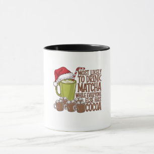 Mug Plus susceptible de boire du Matcha et de regarder