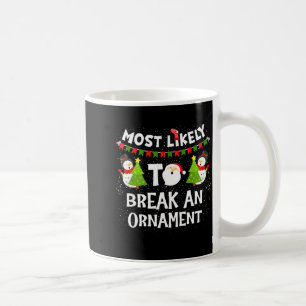 Mug Plus Susceptible de Casser un Bonhomme de Neige en