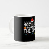 Mug Plus susceptible de coder les cadeaux de Noël (Devant gauche)
