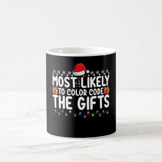 Mug Plus susceptible de coder les cadeaux de Noël (Centre)