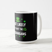 Mug Plus susceptible de commencer le chahut (Devant droit)