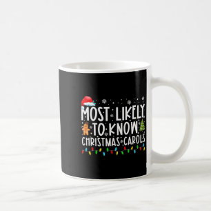 Mug Plus susceptible de connaître les chants de Noël d