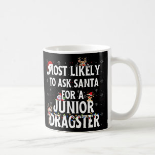 Mug Plus Susceptible De Demander Au Père Noël Un Junio