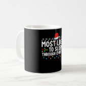 Mug Plus susceptible de dormir pendant les vacances de (Devant gauche)