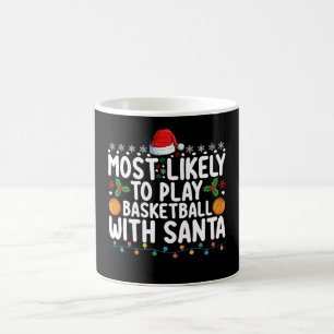 Mug Plus susceptible de jouer au basket avec le Père N