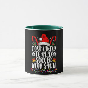 Mug Plus susceptible de jouer au football avec le Père