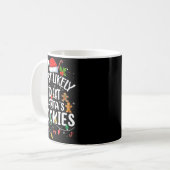 Mug Plus susceptible de manger les biscuits de Noël du (Devant gauche)