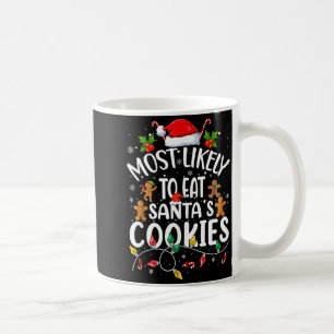 Mug Plus susceptible de manger les biscuits de Noël du