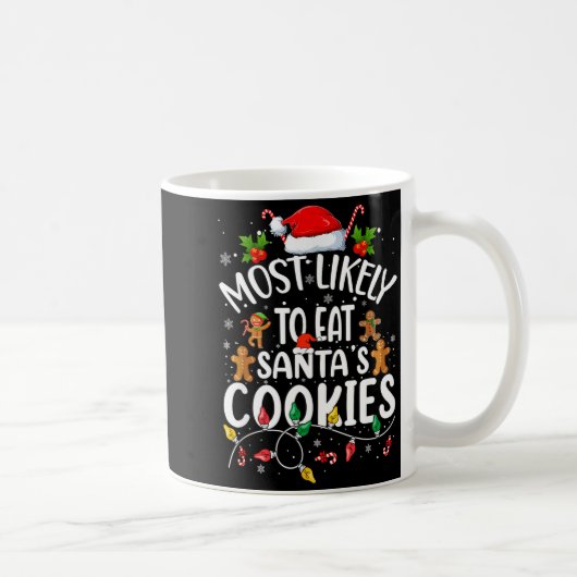 Mug Plus susceptible de manger les biscuits de Noël du (Droite)