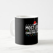 Mug Plus susceptible de porter le pull de Noël laid (Devant gauche)