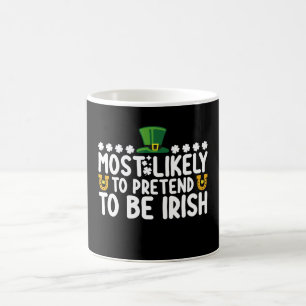 Mug Plus susceptible de prétendre être irlandais St Pa