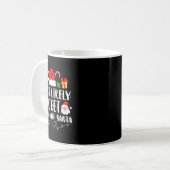Mug Plus susceptible de s'amuser avec le Père Noël, fa (Devant gauche)