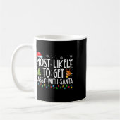 Mug Plus susceptible de s'amuser avec le Père Noël, fa (Gauche)