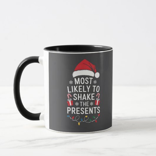Mug Plus susceptible de secouer les cadeaux de Noël   (Gauche)