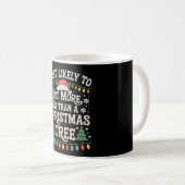 Mug Plus susceptible de s'enflammer plus qu'un arbre d (Devant droit)