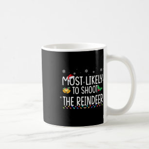 Mug Plus susceptible de tirer sur la famille de rennes