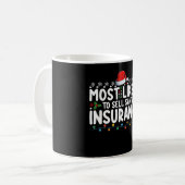 Mug Plus susceptible de vendre l'assurance de Noël à S (Devant gauche)