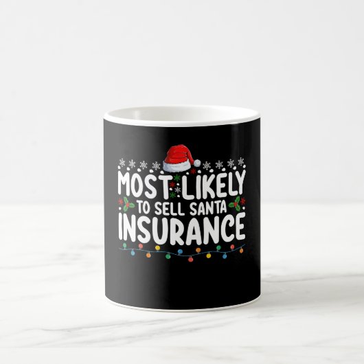 Mug Plus susceptible de vendre l'assurance de Noël à S (Centre)