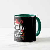 Mug Plus susceptible d'écouter Noël toute l'année Xmas (Devant droit)
