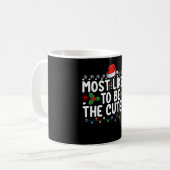Mug Plus susceptible d'être la famille la plus mignonn (Devant gauche)