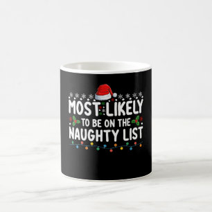 Mug Plus susceptible d'être sur la liste vilain Noël