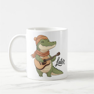 Mug Plus tard Alligator