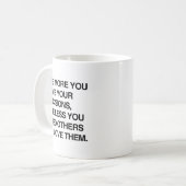 Mug PLUS VOUS AIMEZ VOS DÉCISIONS.png (Devant gauche)