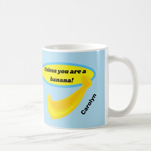 Mug Plus vous êtes vieux, mieux vous êtes. Votre nom. (Droite)