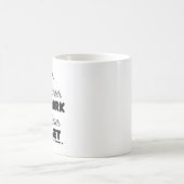 Mug 'Plus vous travaillez dur mieux vous obtenez' (Centre)