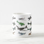 Mug Plusieurs avions 2ÈME GUERRE MONDIALE (Centre)